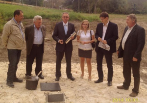 Elkezdődött a Bolgár utcai parkoló építése.