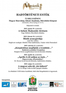 Folytatódnak a Hadtörténeti Esték