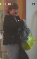 A szentendrei rendőrök keresik a képen látható nőt.